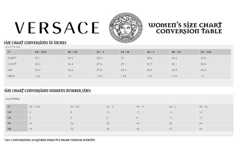 versace jeans jacket size chart|Versace long sleeve shirt men.